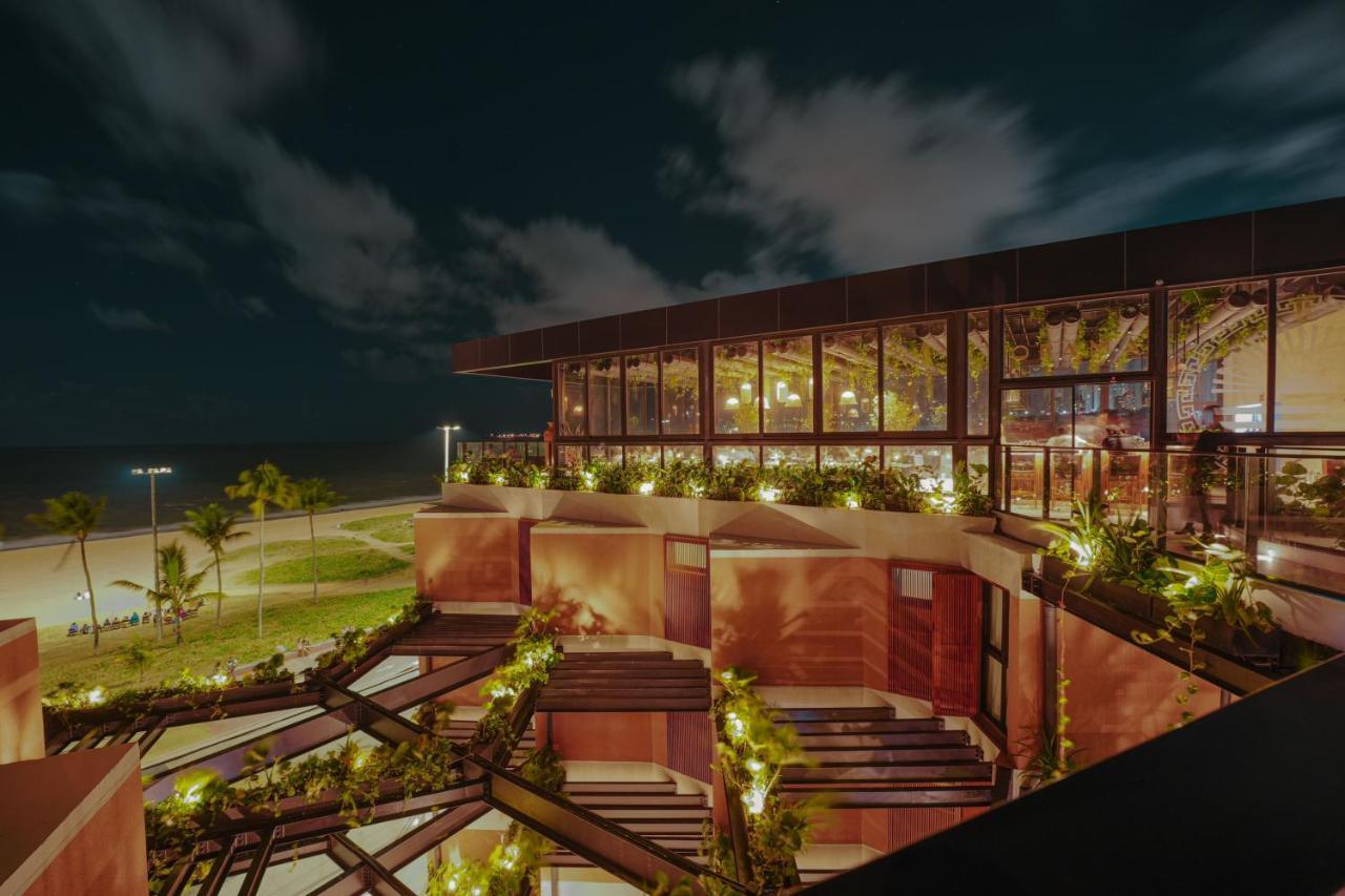 Ba'Ra Hotel João Pessoa エクステリア 写真 The restaurant at the beach